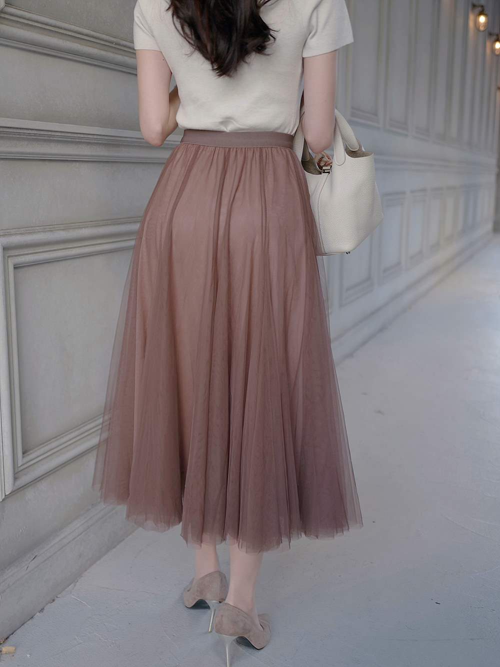 チュールフレアロングスカート | 詳細画像22