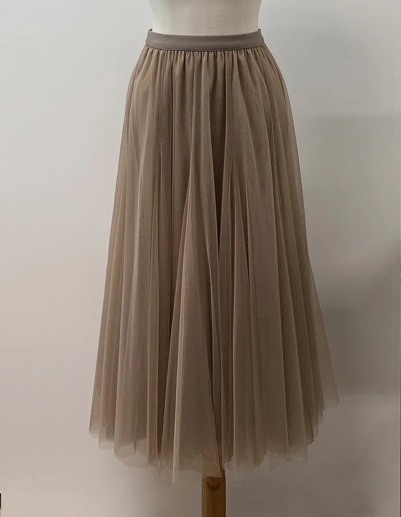 チュールフレアロングスカート | 詳細画像28