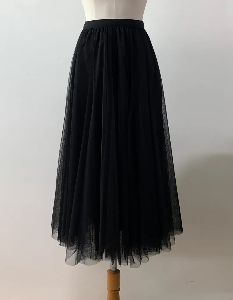 チュールフレアロングスカート | 詳細画像31