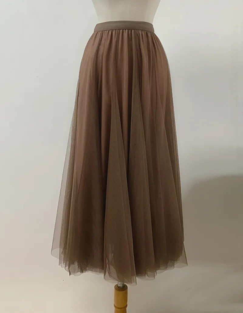 チュールフレアロングスカート | 詳細画像29