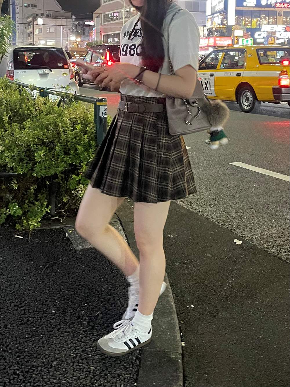 トト様】トラディショナルウェザーウェア プリーツスカート