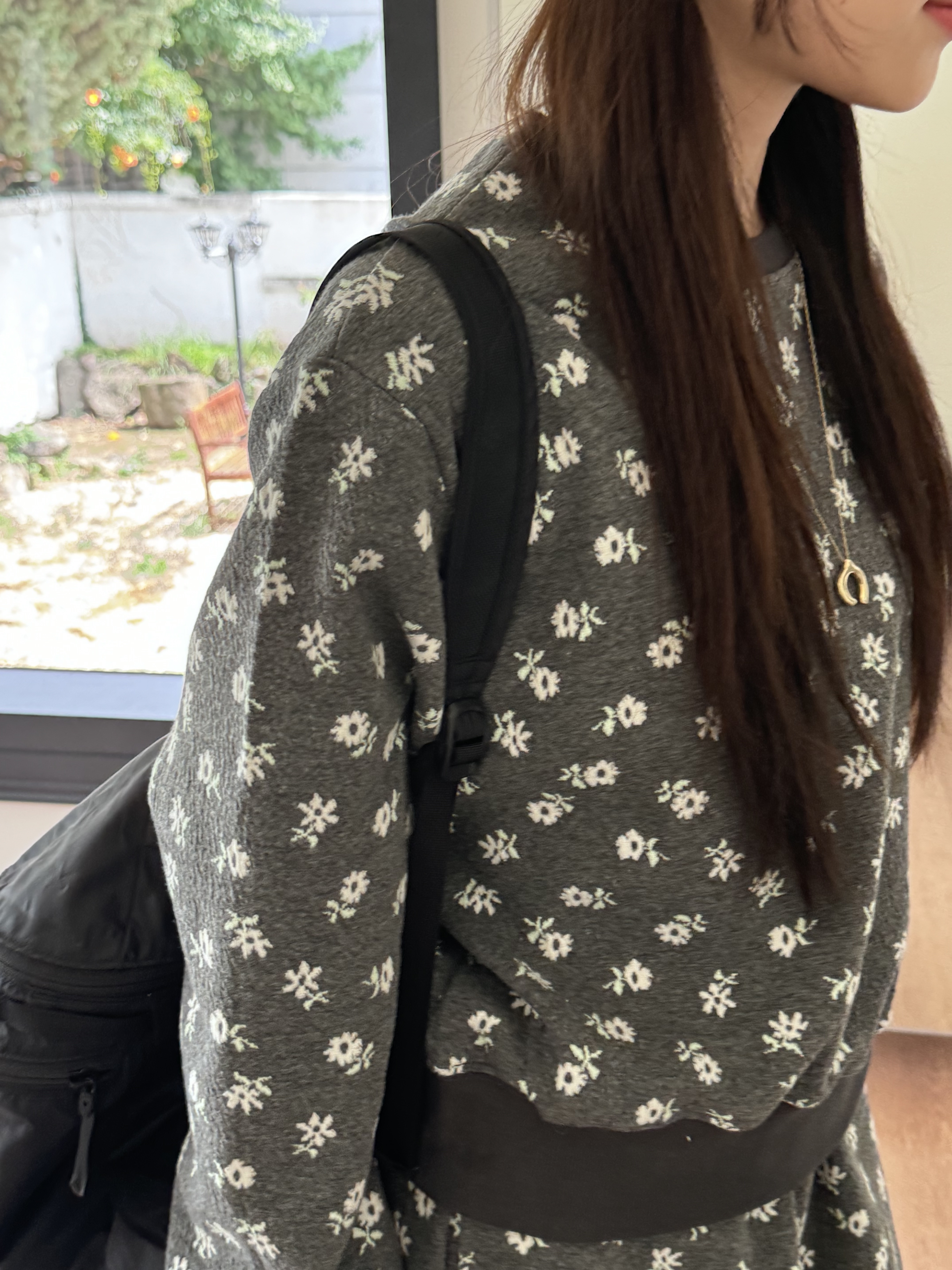 花柄スウェット&ミニスカートSET | 詳細画像7