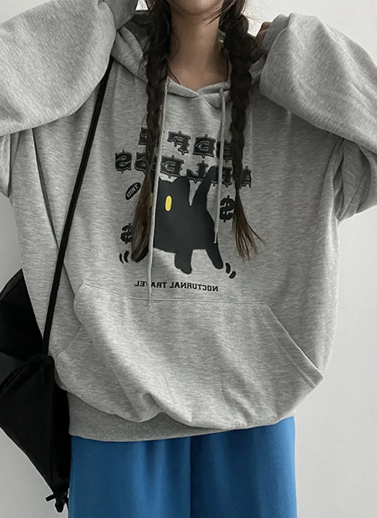 BEFEキャットマフポケボクシーパーカー | hijjoo | 詳細画像1