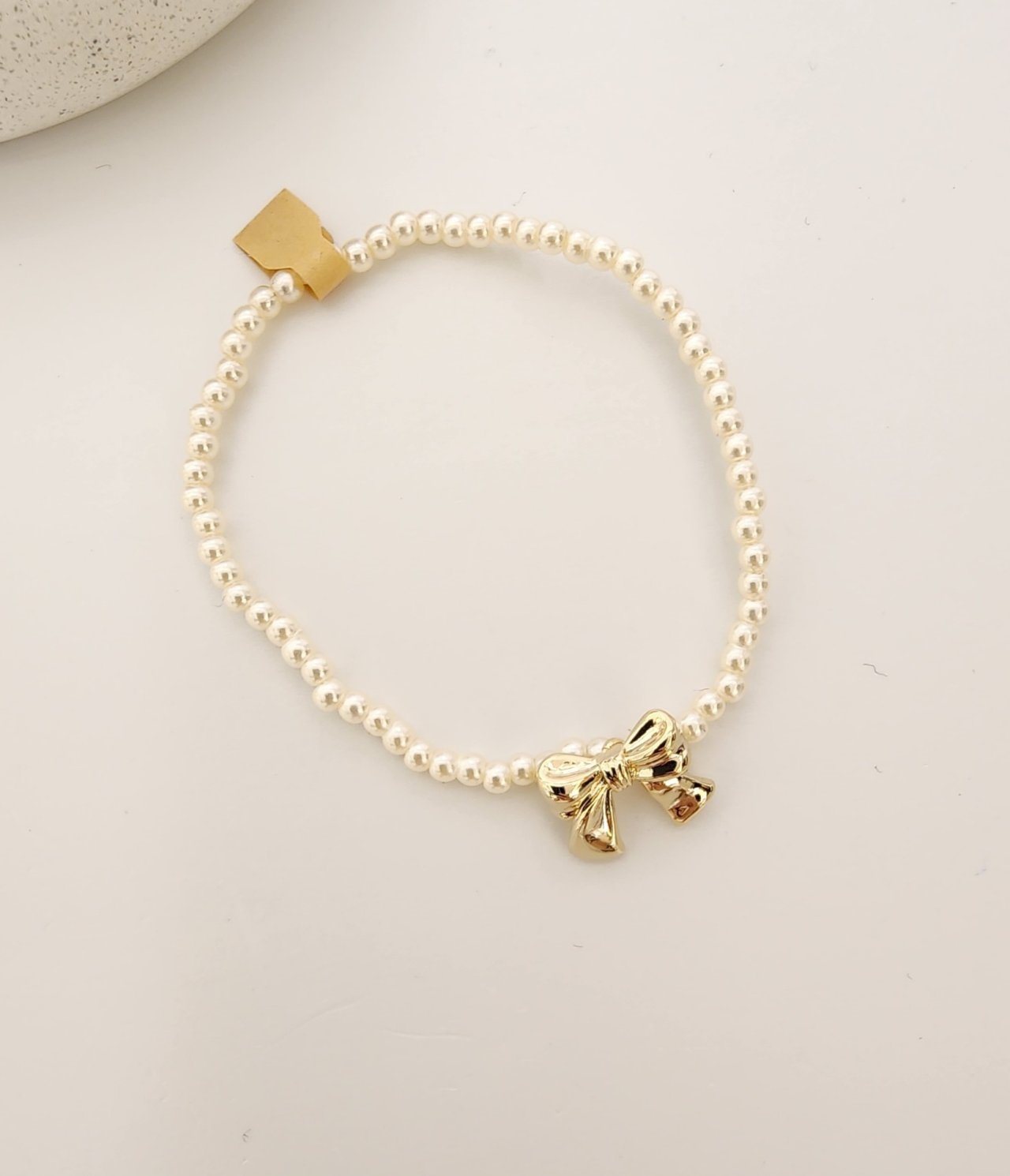 メタルリボンエコパールブレスレット | 詳細画像4