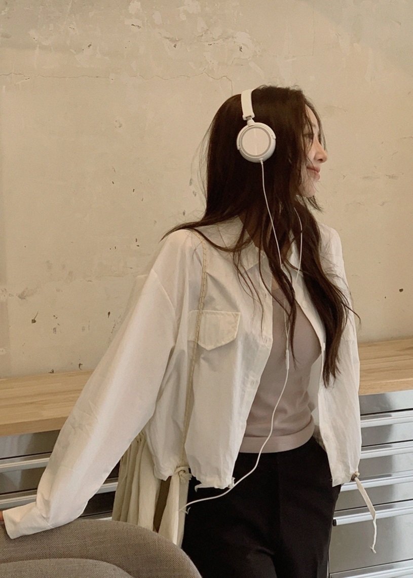 ドローコードフラップクロップドシャツジャケット | 詳細画像13