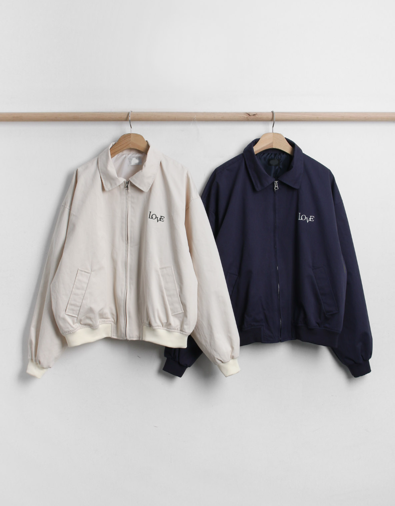 バックハートレタリングコットンカラージャンパー | 詳細画像9