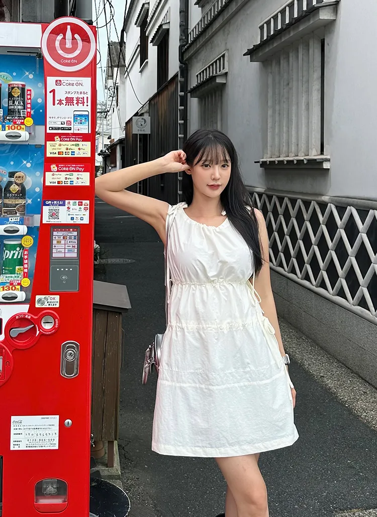 ストリングリボンノースリワンピース | yefit | 詳細画像1