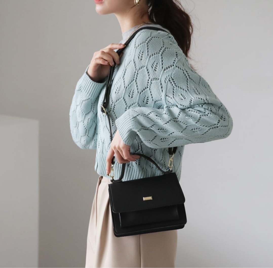 2WAYメタリックモチーフフラップバッグ | 詳細画像2