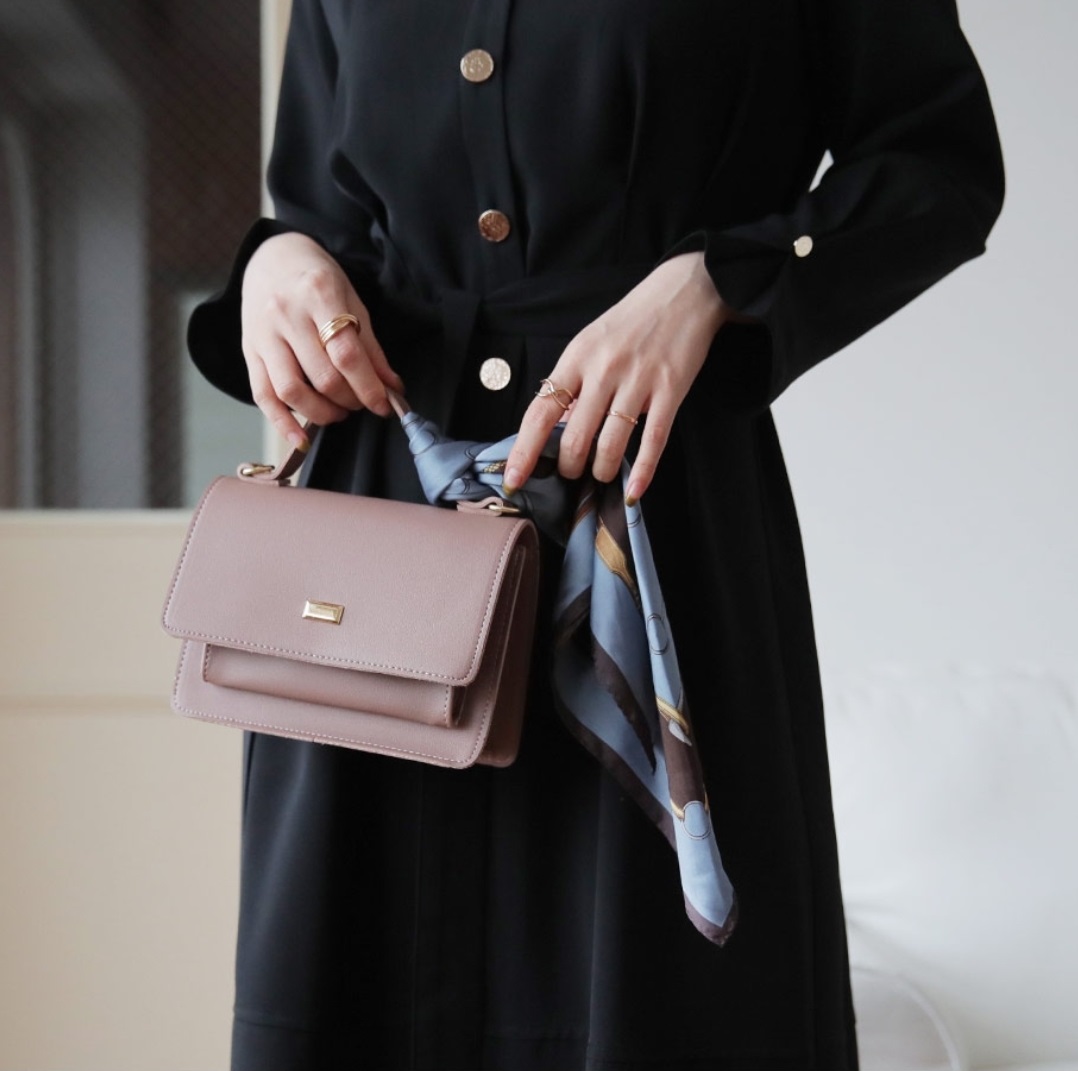 2WAYメタリックモチーフフラップバッグ | 詳細画像3