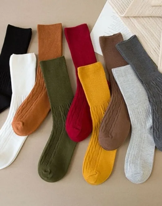 ハーフケーブルリブソックス | 詳細画像1