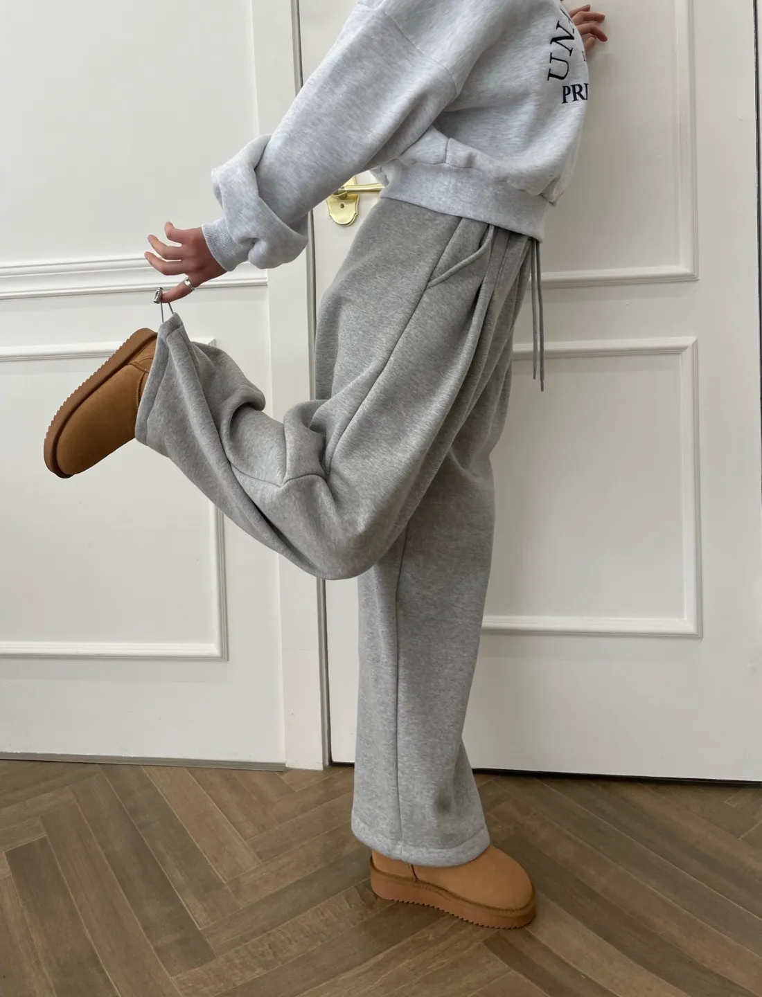 2WAYドロストツータックスウェットパンツ | 詳細画像1