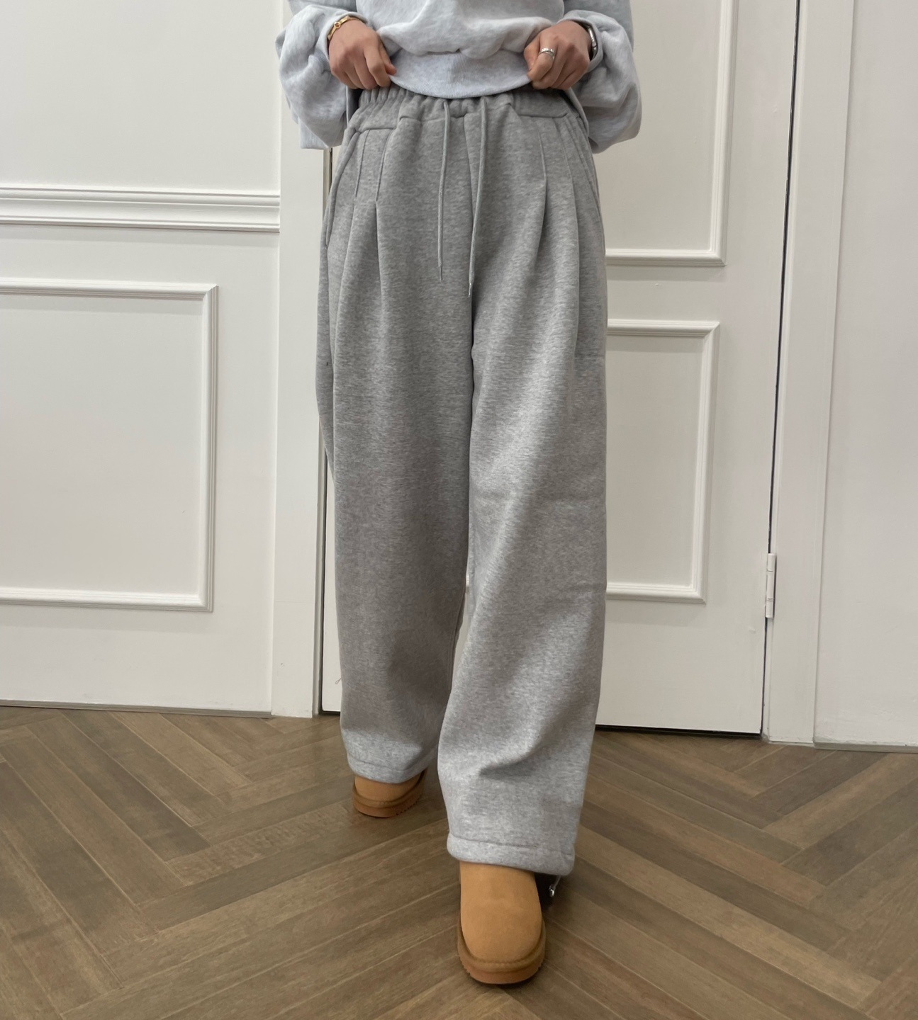 2WAYドロストツータックスウェットパンツ | 詳細画像3