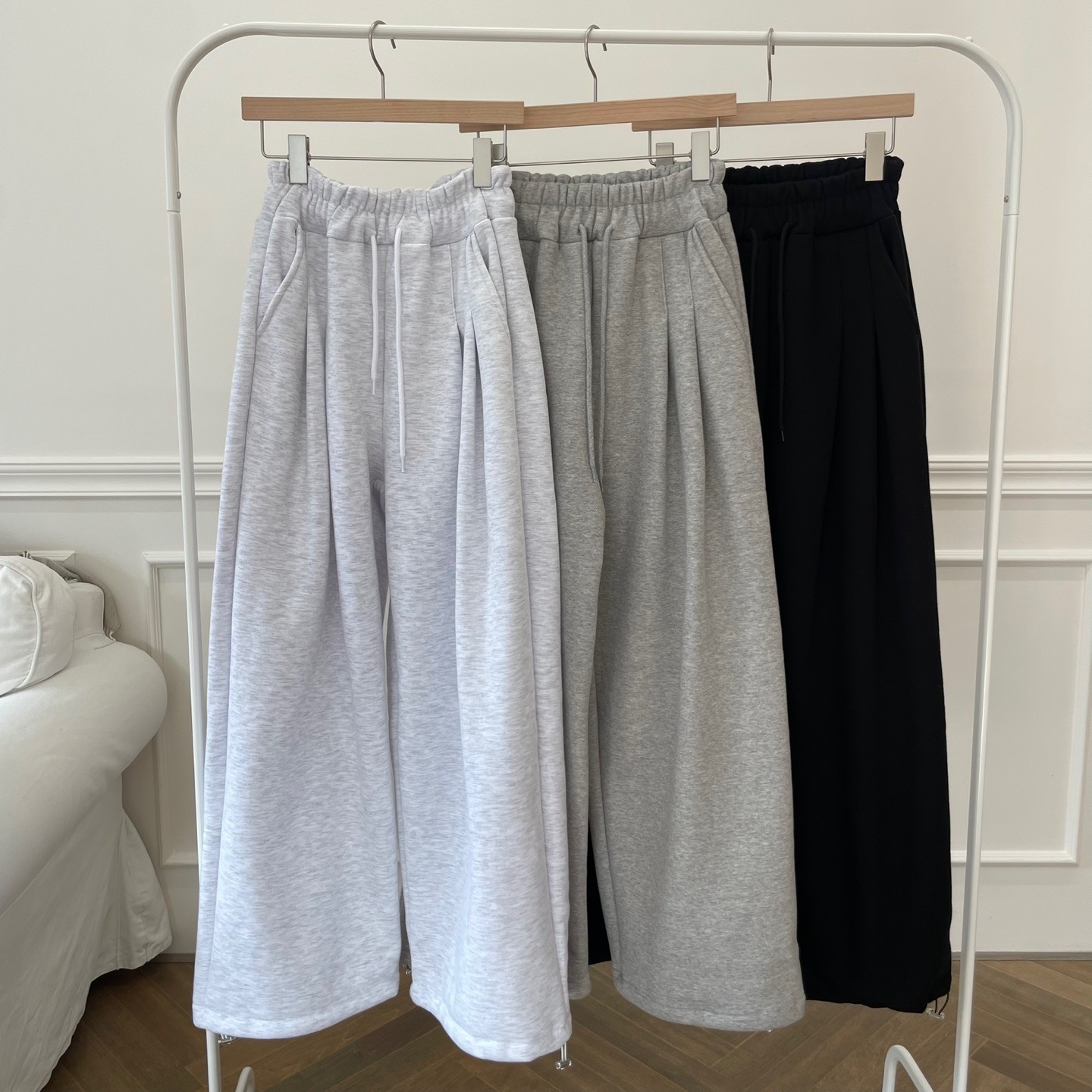 2WAYドロストツータックスウェットパンツ | 詳細画像5