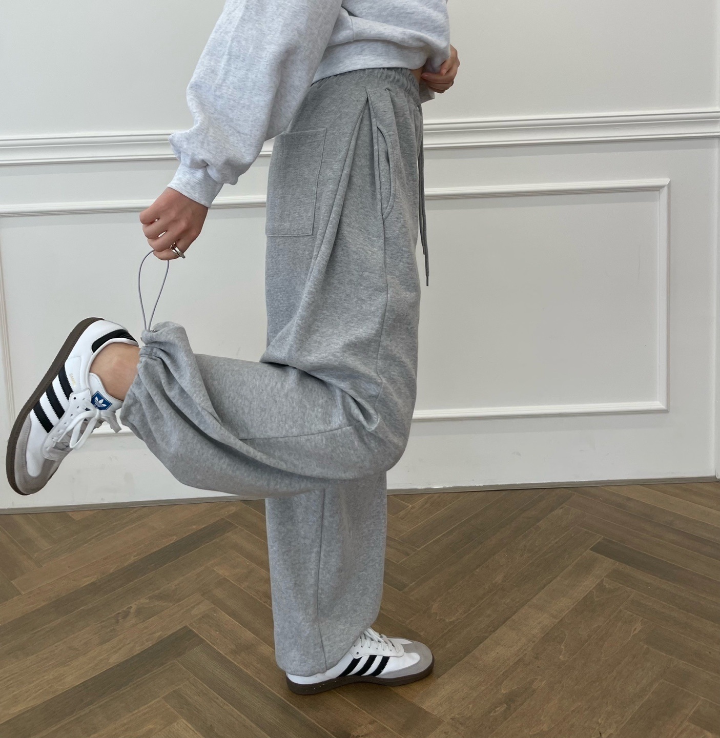 2WAYドロストサイドタックスウェットパンツ | 詳細画像2