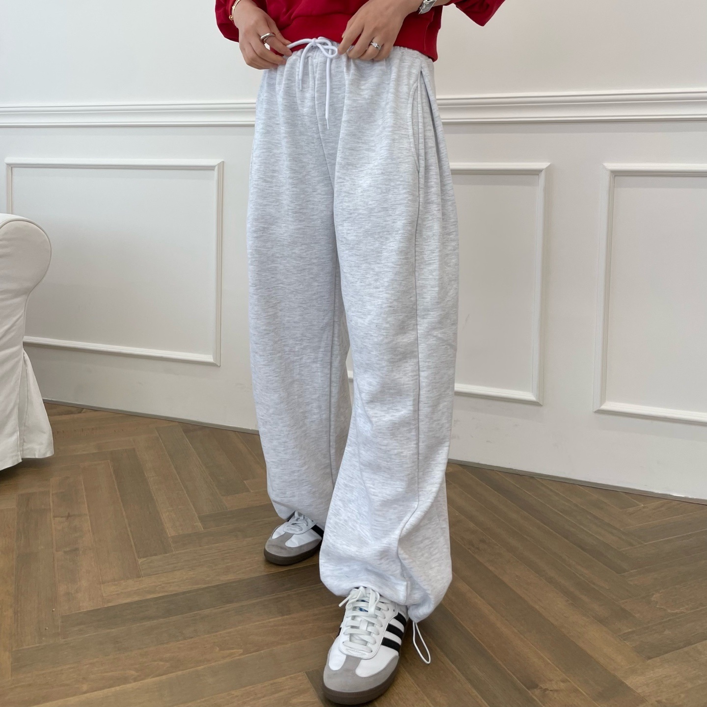 2WAYドロストサイドタックスウェットパンツ | 詳細画像8