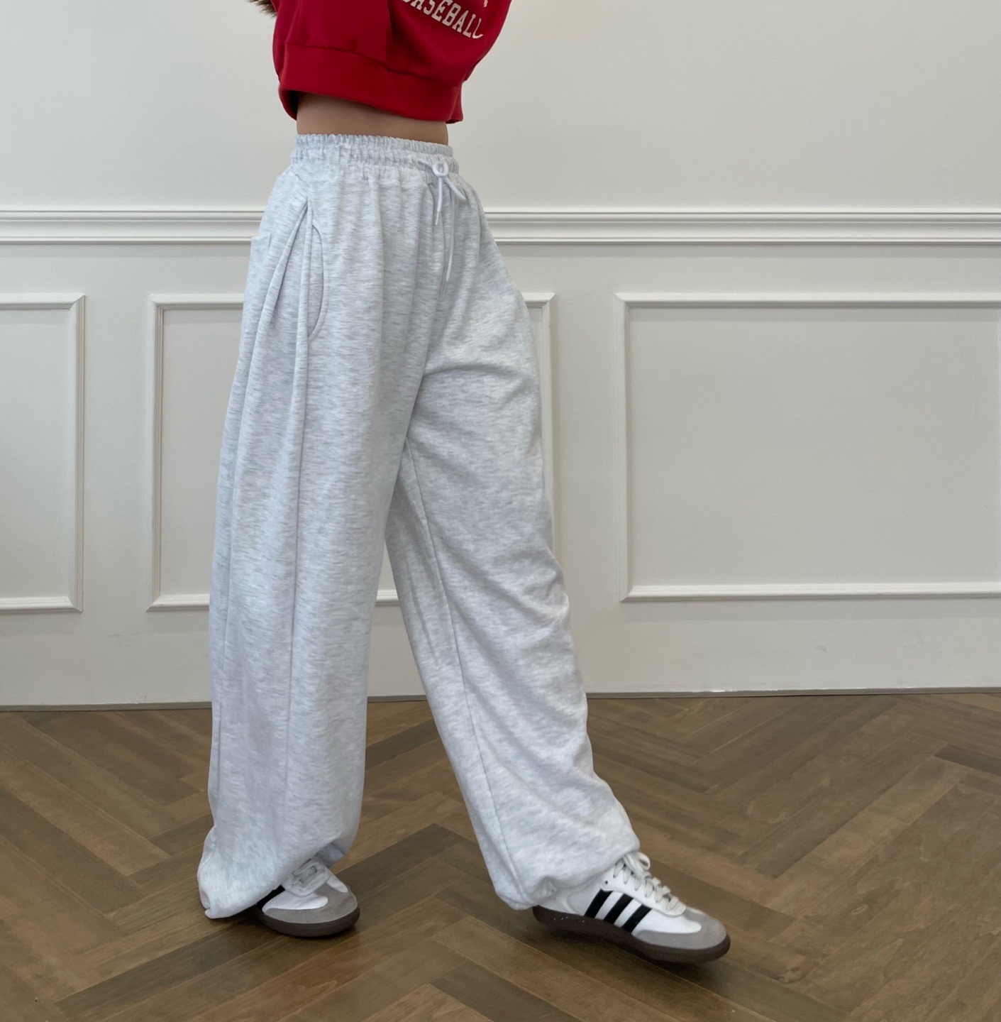 2WAYドロストサイドタックスウェットパンツ | 詳細画像9