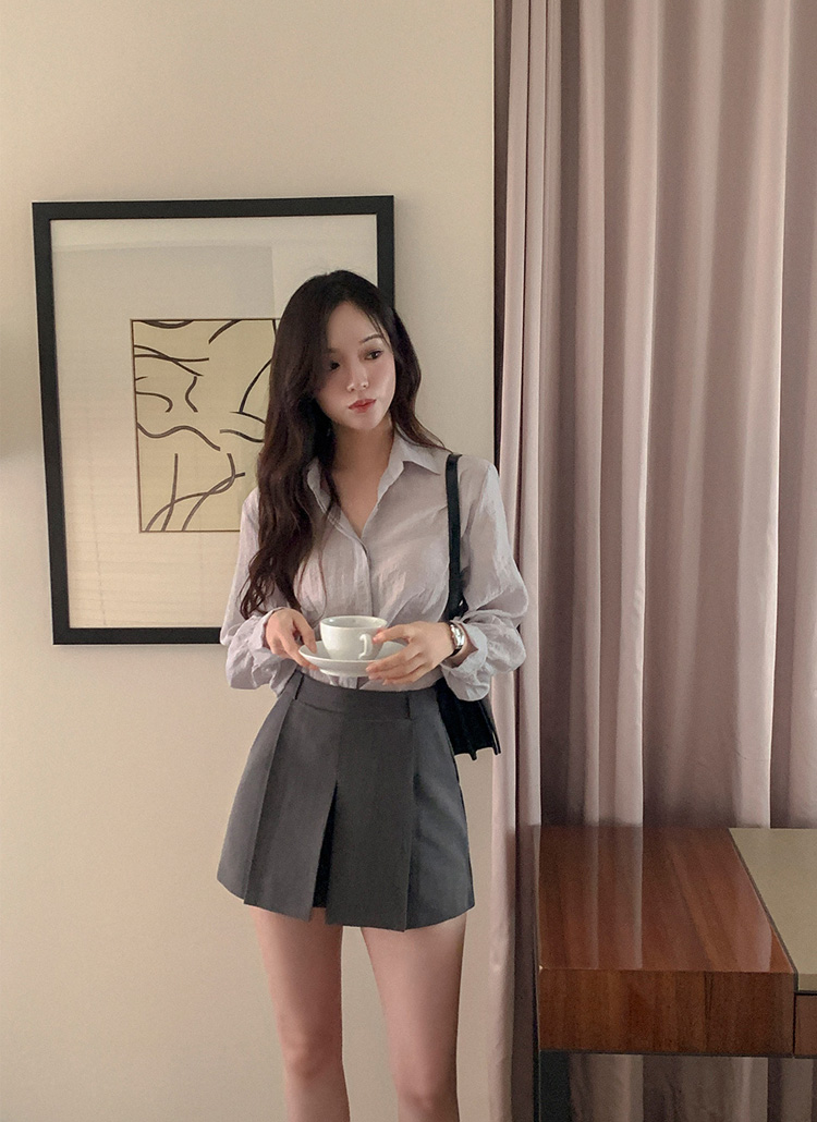 プリーツプリーズ × テリー・ジョンスン プリント プリーツ ミニ スカート パンツ裏地Dリングプリーツミニスカート・全2色 | レディース