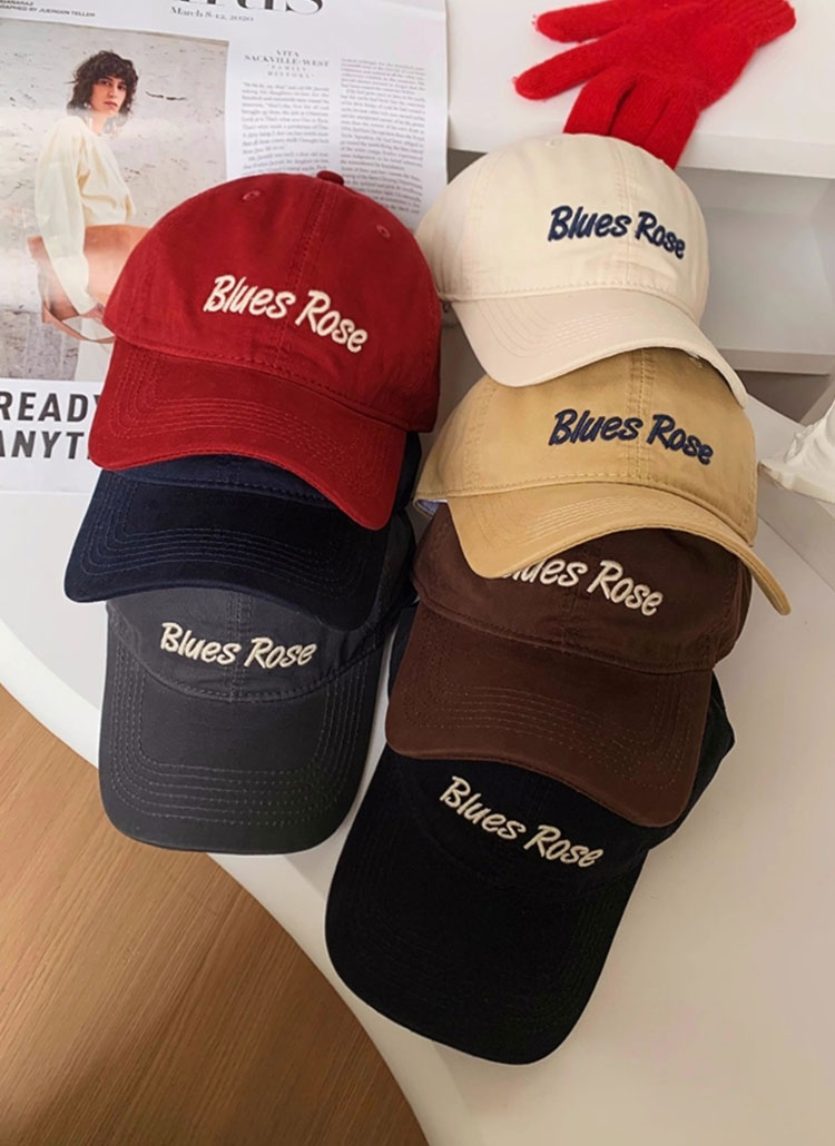 帽子 fleur_store_2023 flower（ファッション） キャップ 帽子 リボンエンブロイダリー