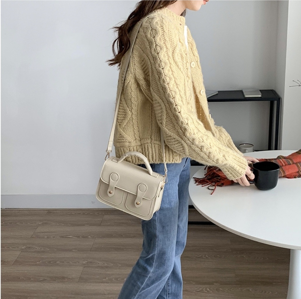 2WAYストラップツーポケットスクエアバッグ | 詳細画像7