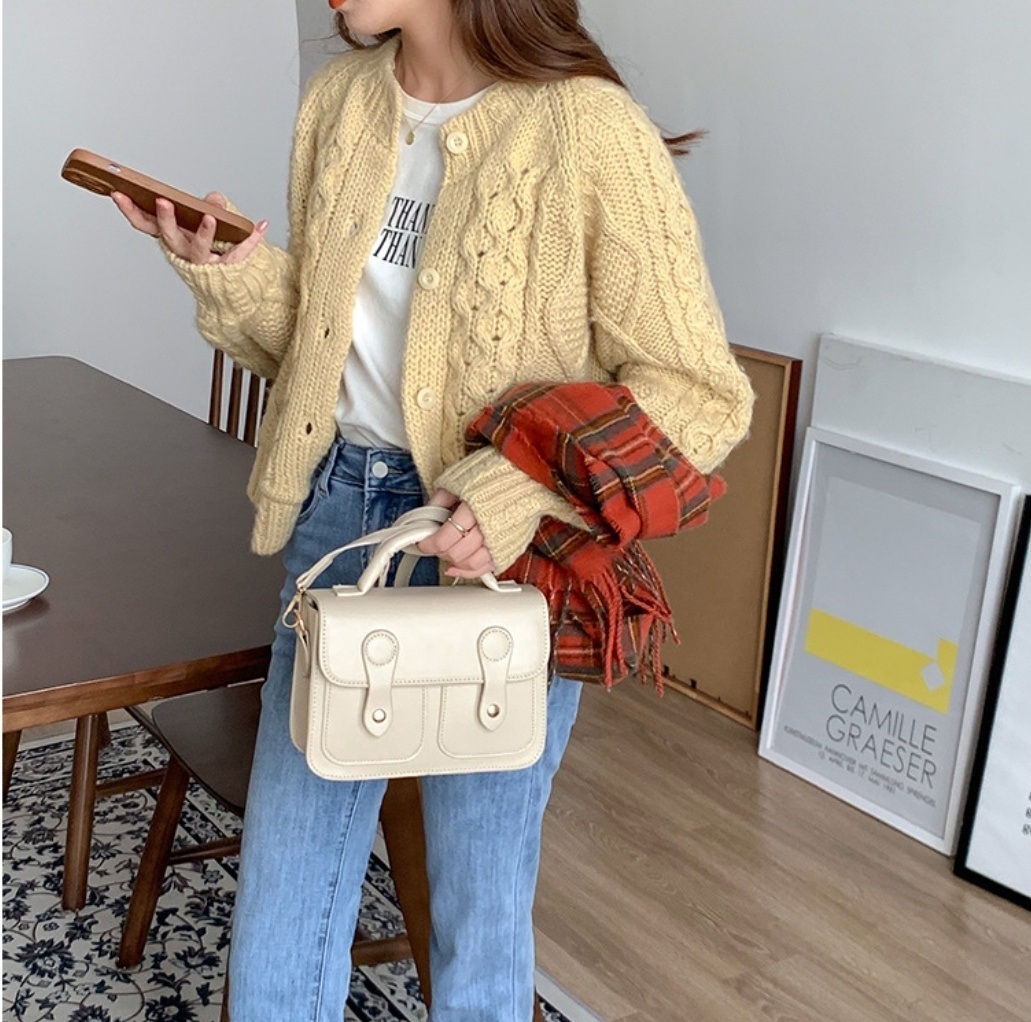 2WAYストラップツーポケットスクエアバッグ | 詳細画像8