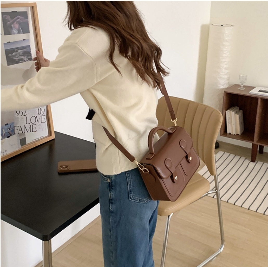 2WAYストラップツーポケットスクエアバッグ | 詳細画像13