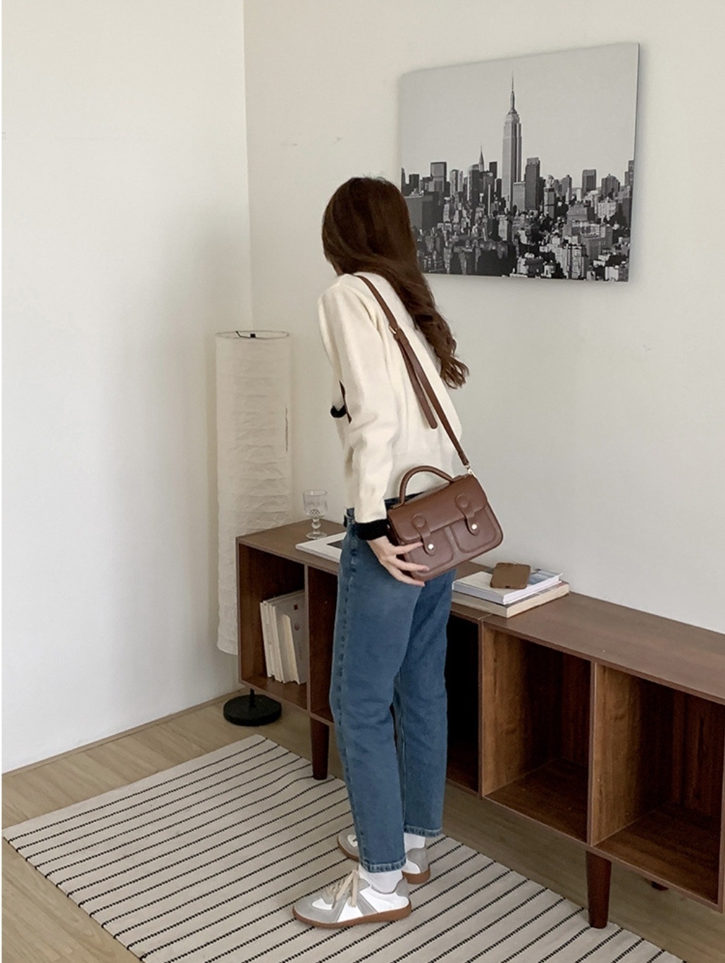 2WAYストラップツーポケットスクエアバッグ | 詳細画像14