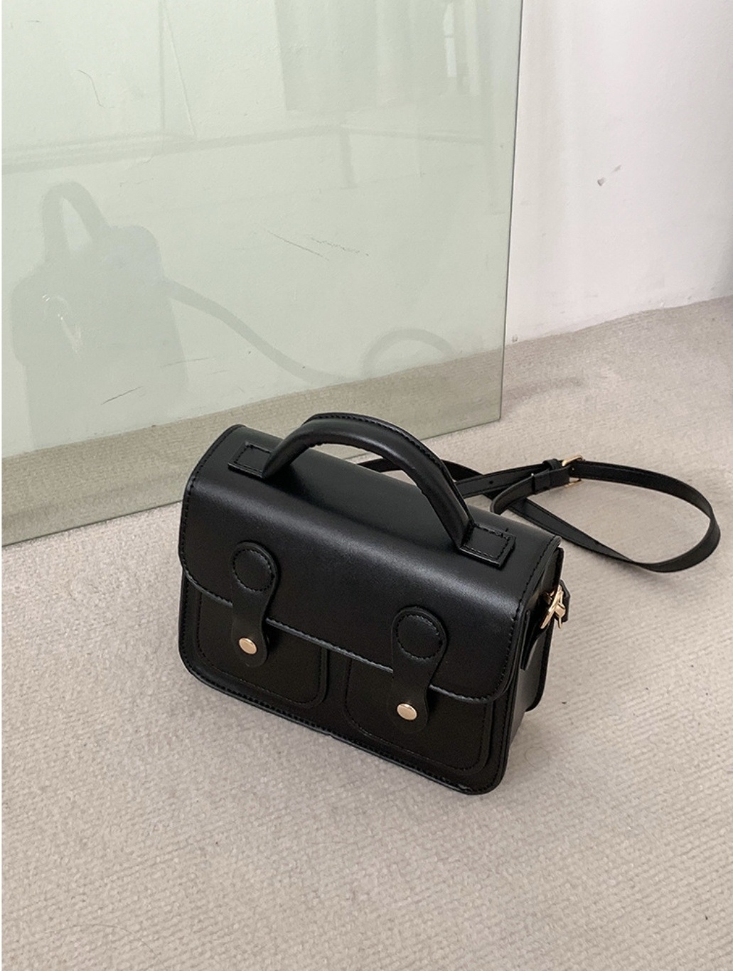 2WAYストラップツーポケットスクエアバッグ | 詳細画像20