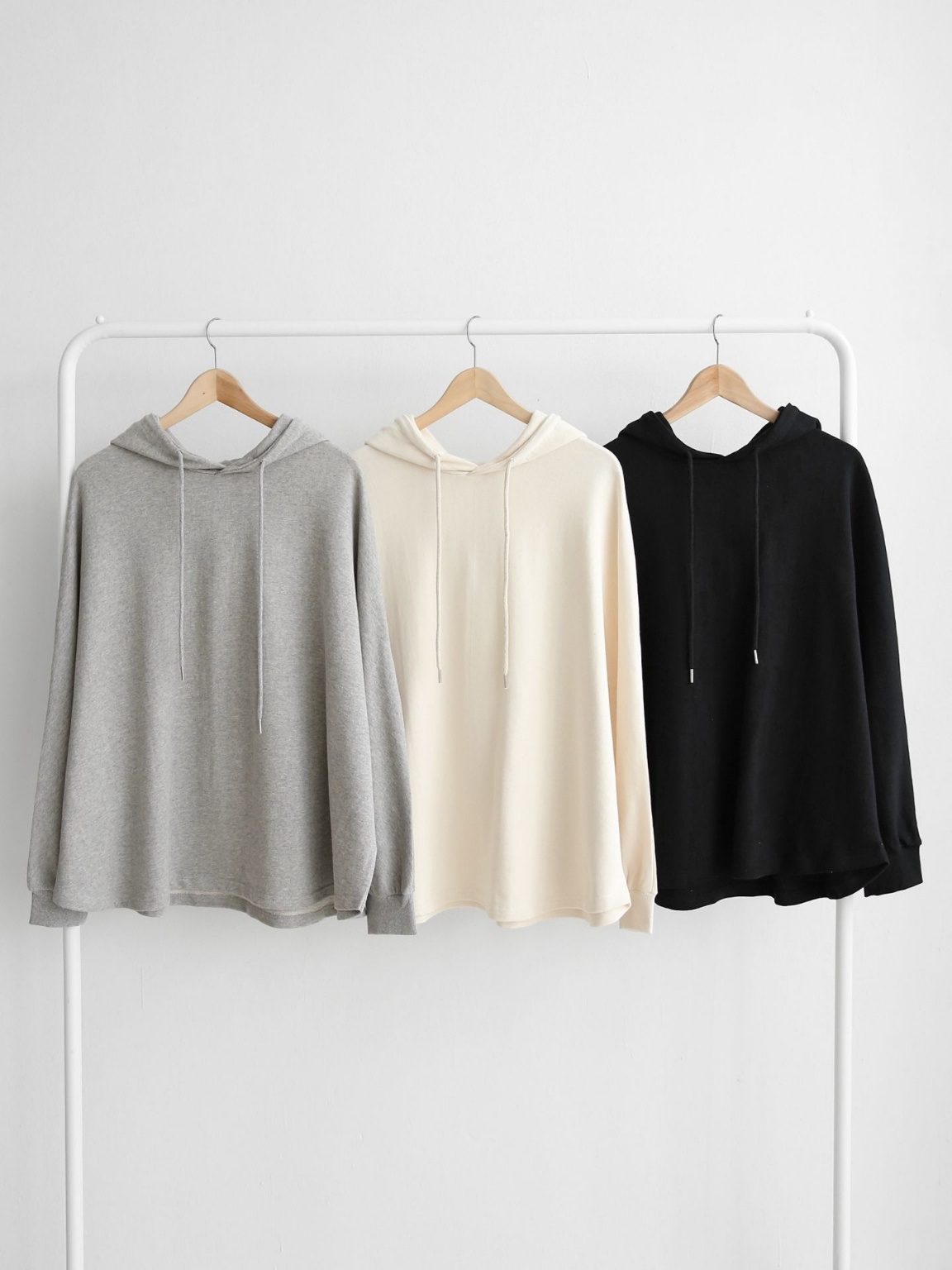 ラウンドヘムドルマンドロストパーカー | 詳細画像2