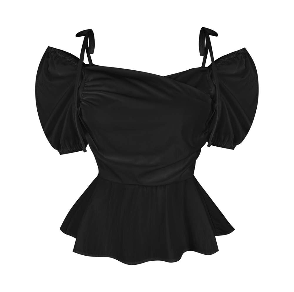 マルチWAYリボンペプラムブラウス | 詳細画像31