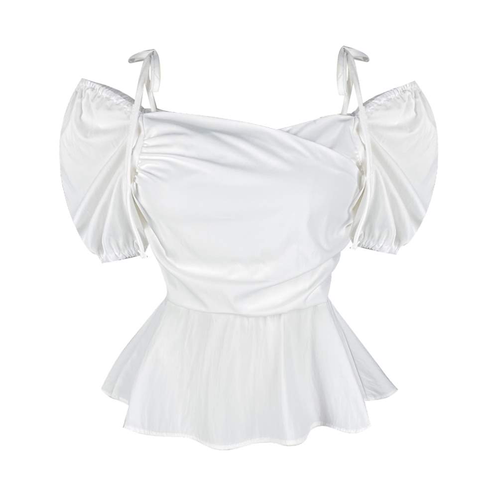 マルチWAYリボンペプラムブラウス | 詳細画像32