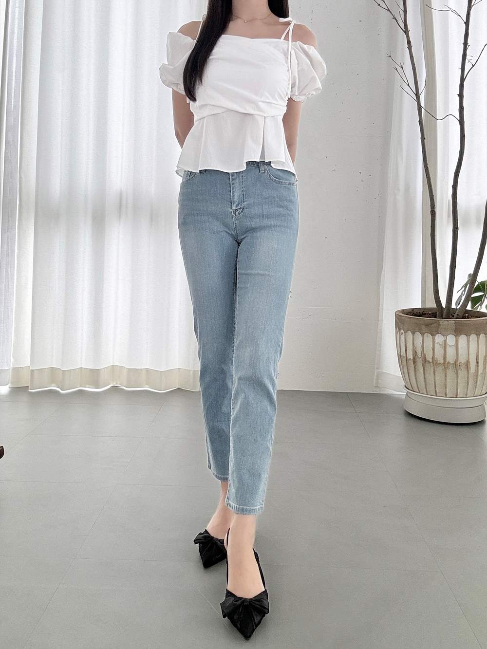 マルチWAYリボンペプラムブラウス | 詳細画像6