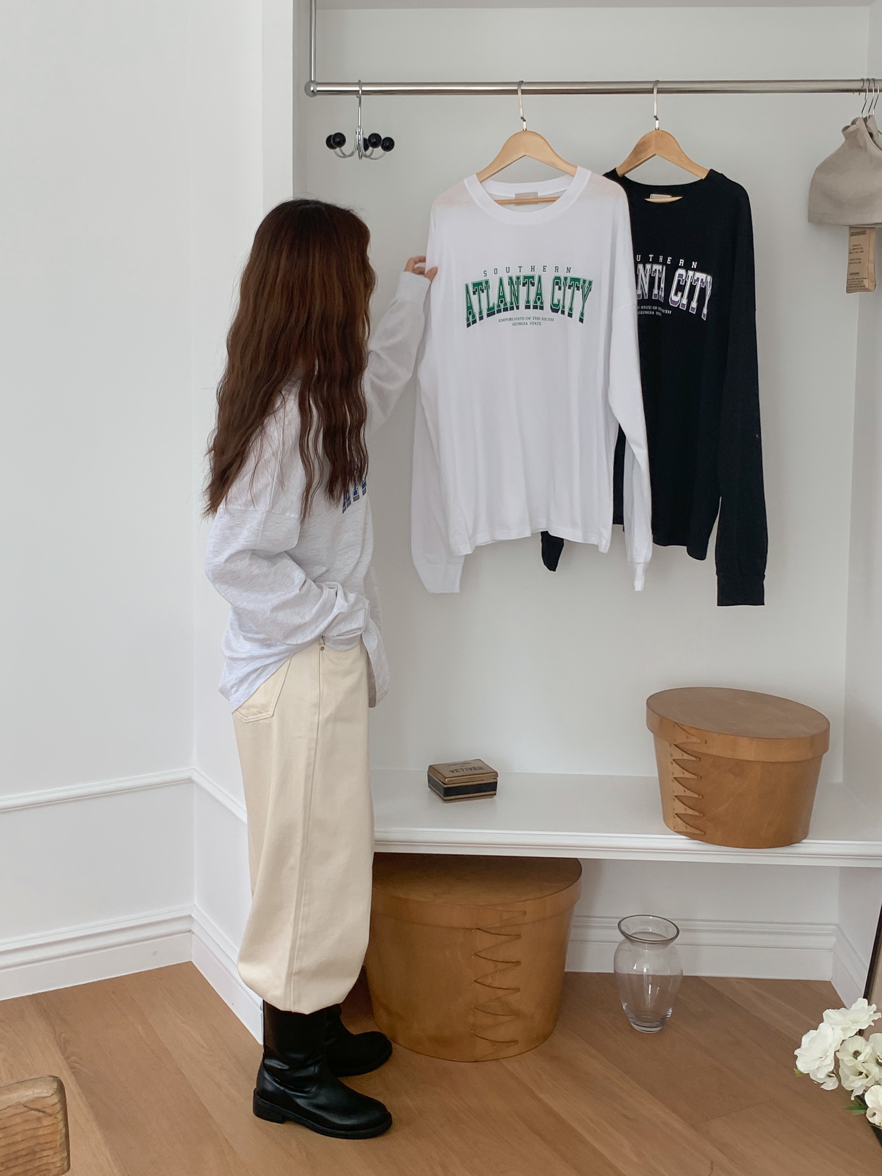 ATLANTAロゴボクシーTシャツ | 詳細画像5