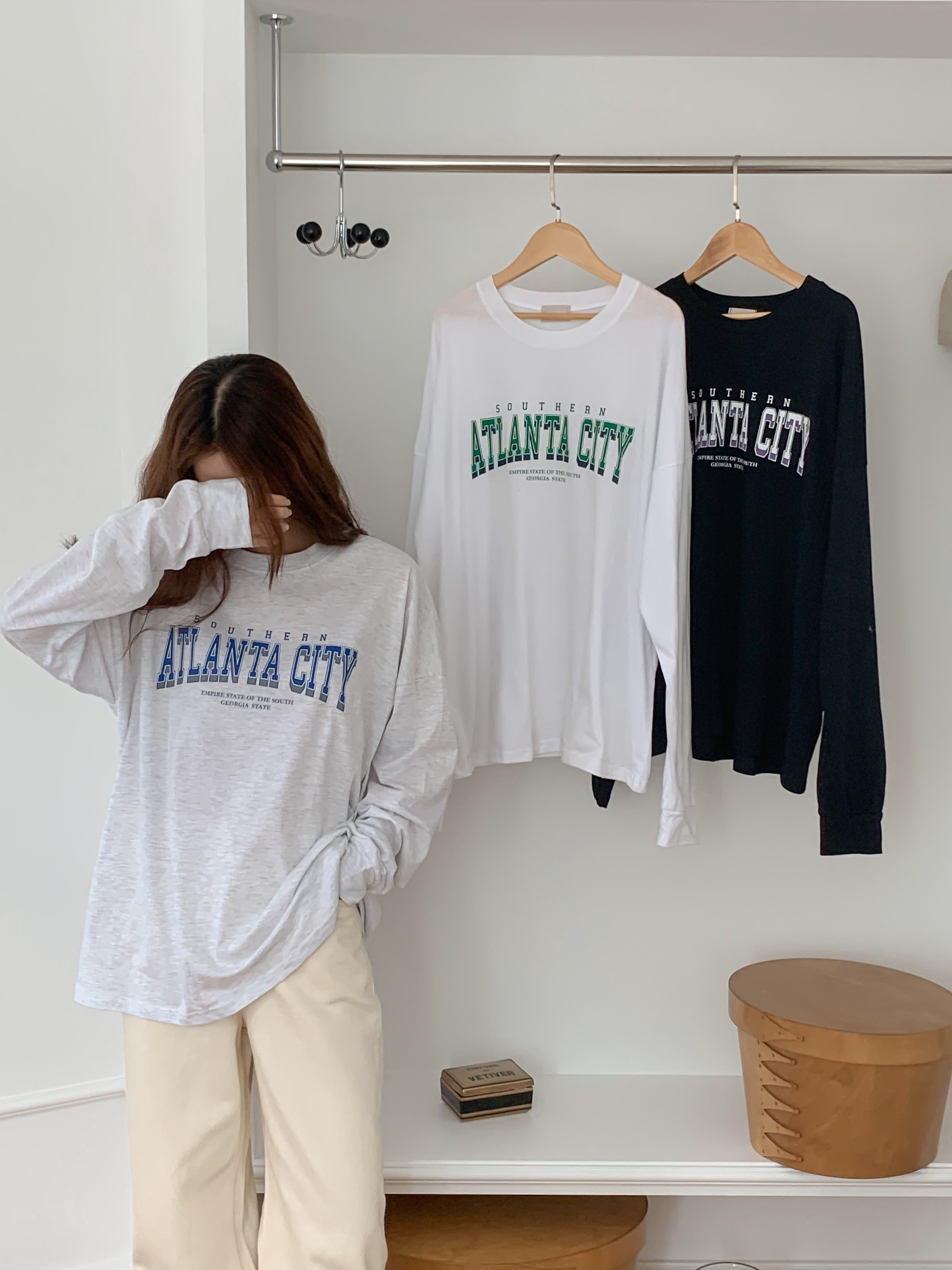 ATLANTAロゴボクシーTシャツ | 詳細画像3