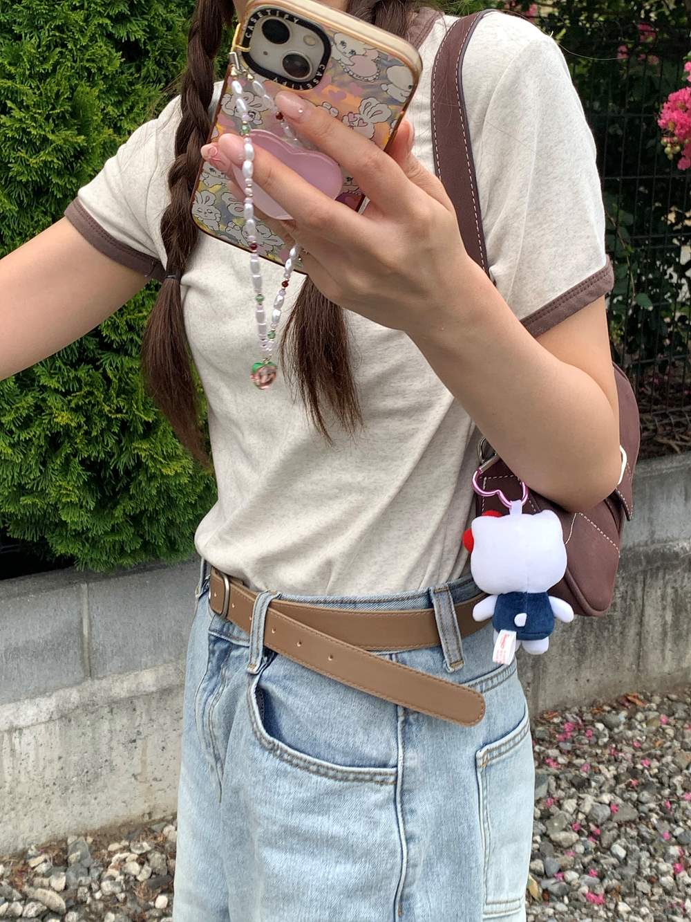 配色ミニロゴ半袖Tシャツ | 詳細画像8