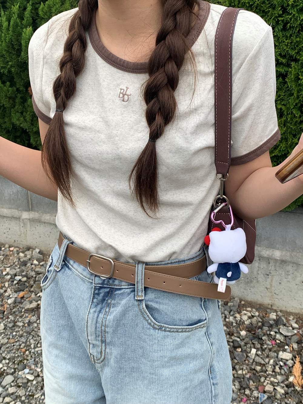 配色ミニロゴ半袖Tシャツ | 詳細画像19