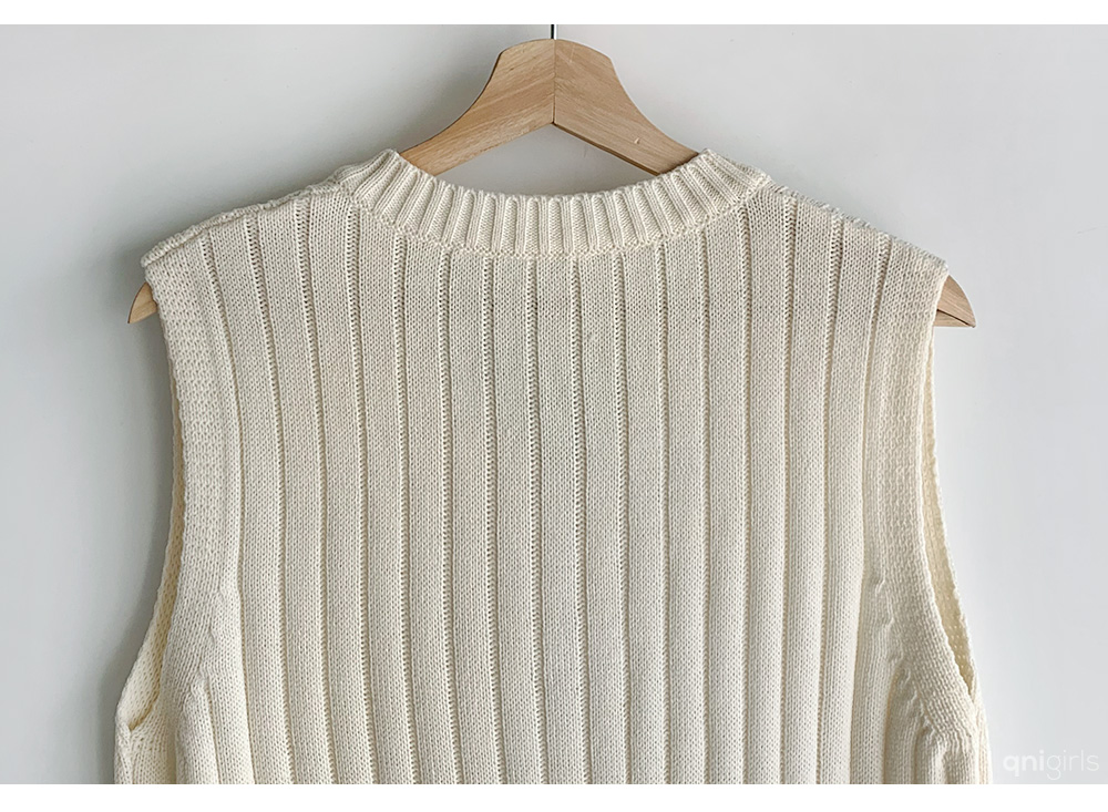 6COLORケーブルニットベスト | 詳細画像48