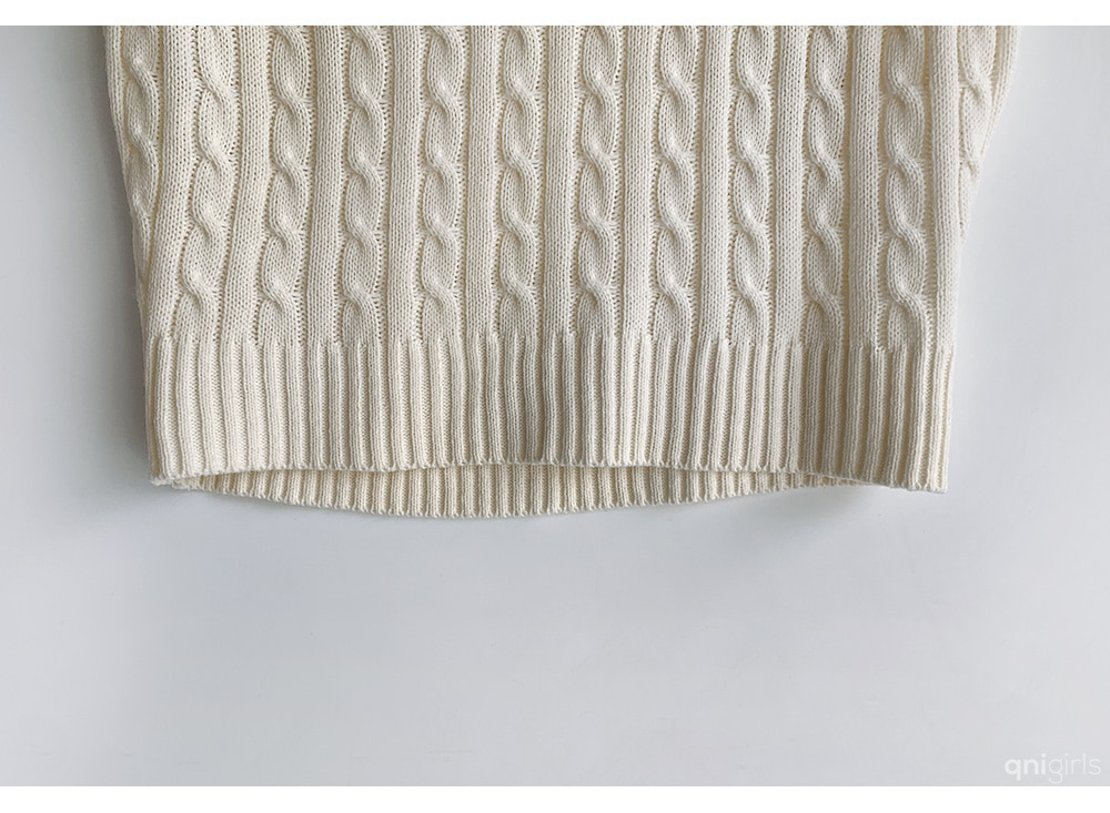 6COLORケーブルニットベスト | 詳細画像46