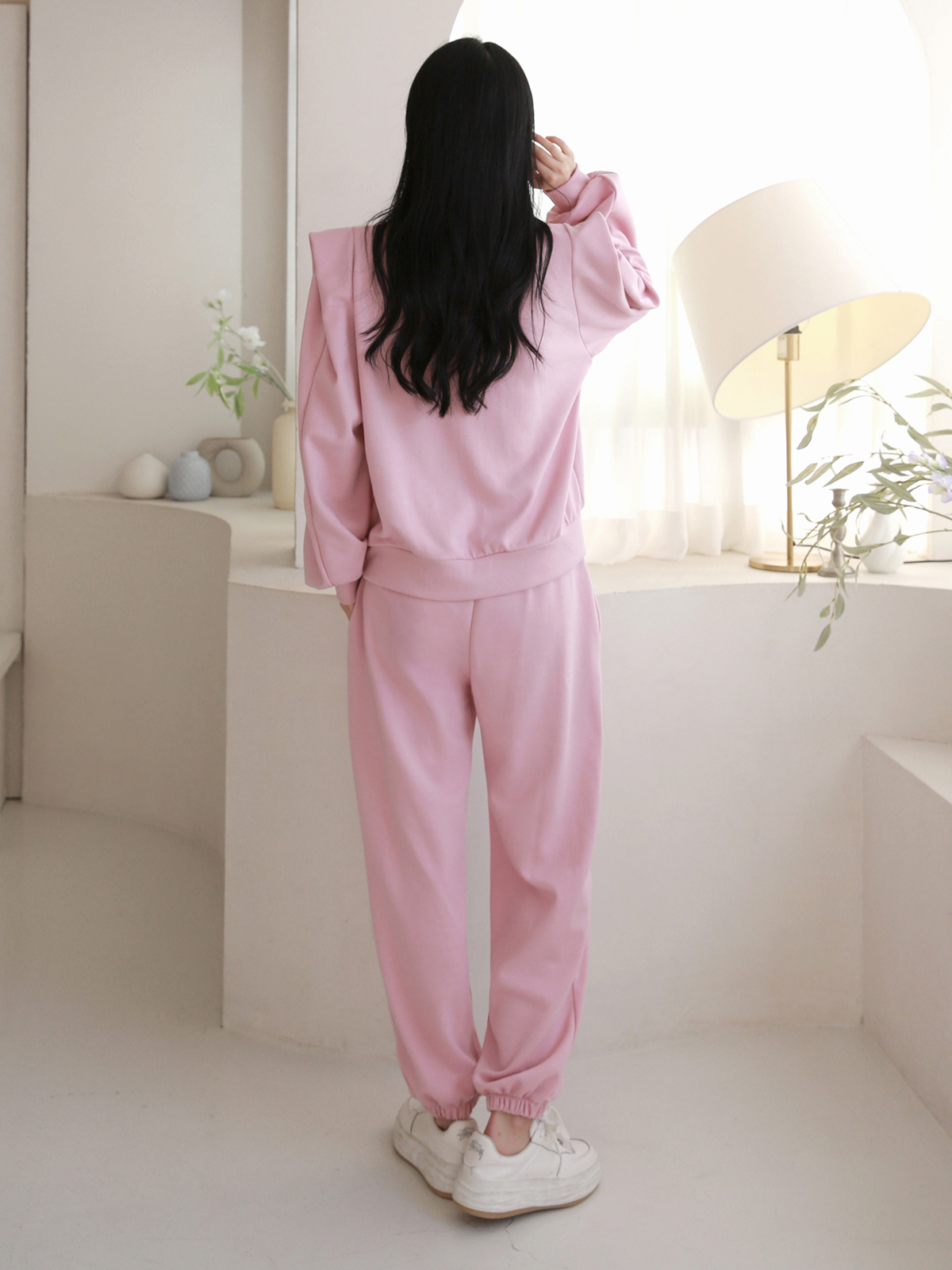 パワショルスウェット&センタープレスジョガーパンツSET | 詳細画像10