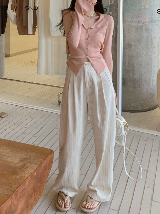 バックリボン開襟ベルスリーブカーディガン | 詳細画像18