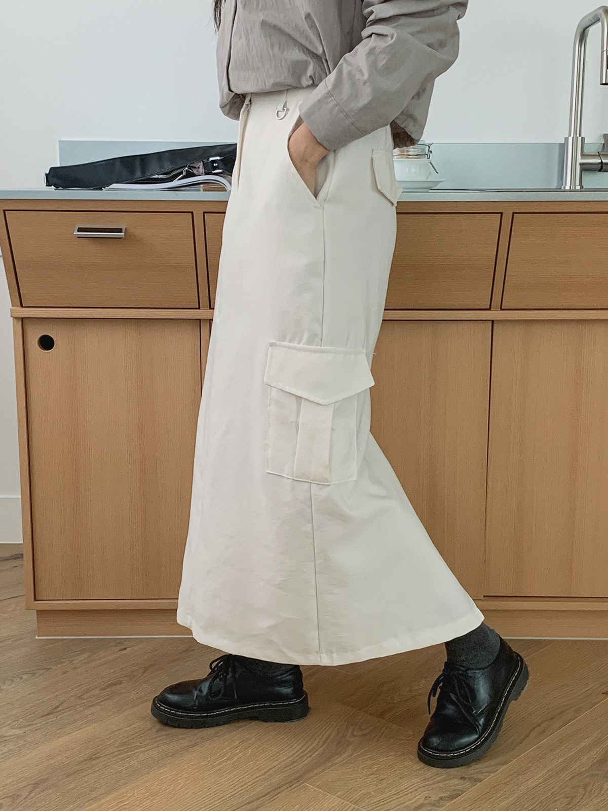 Dカンカーゴバックスリットスカート | 詳細画像2