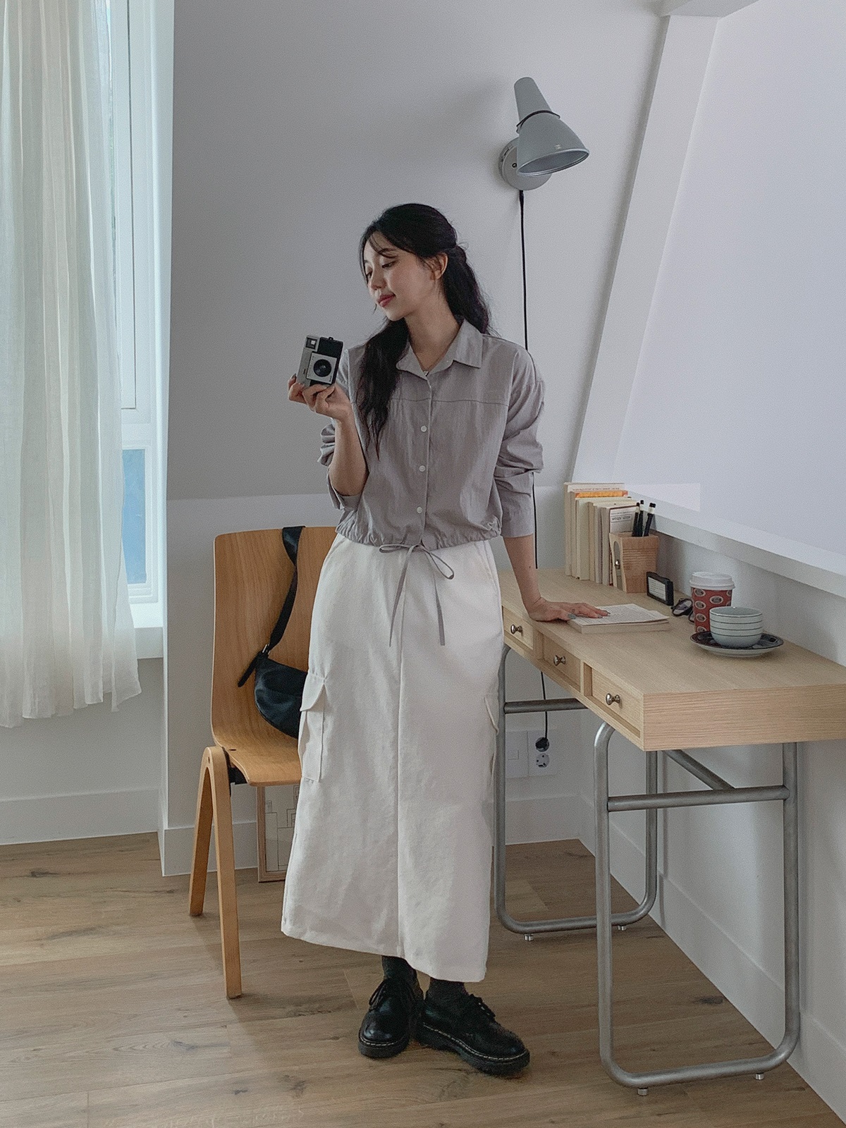 Dカンカーゴバックスリットスカート | 詳細画像3