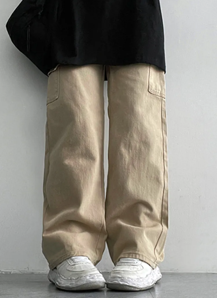 3TYPEコットンカーゴワイドパンツ | hijjoo | 詳細画像1