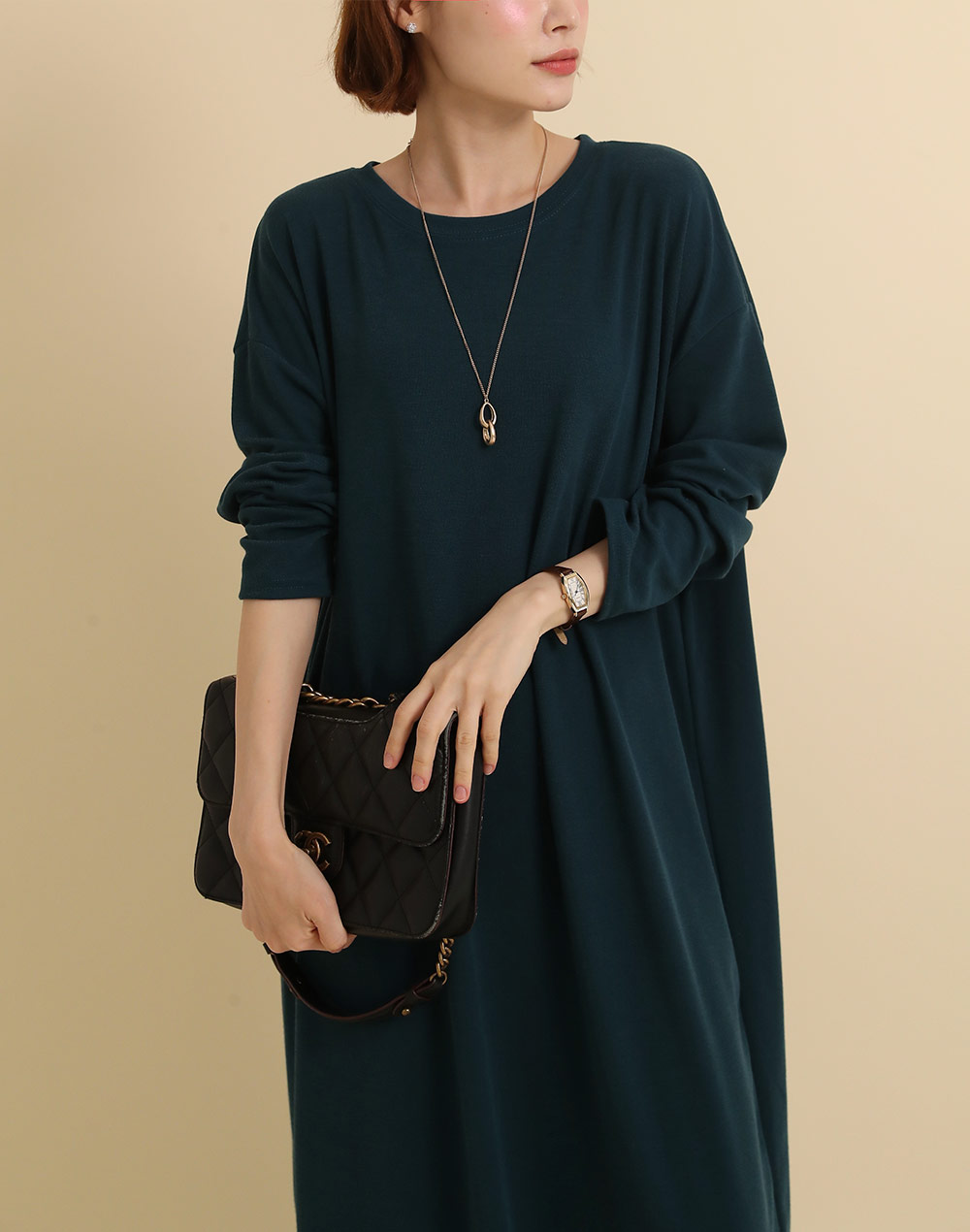 ボクシーTシャツロングワンピース | 詳細画像3