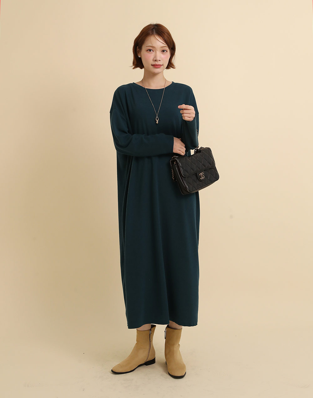 ボクシーTシャツロングワンピース | 詳細画像5