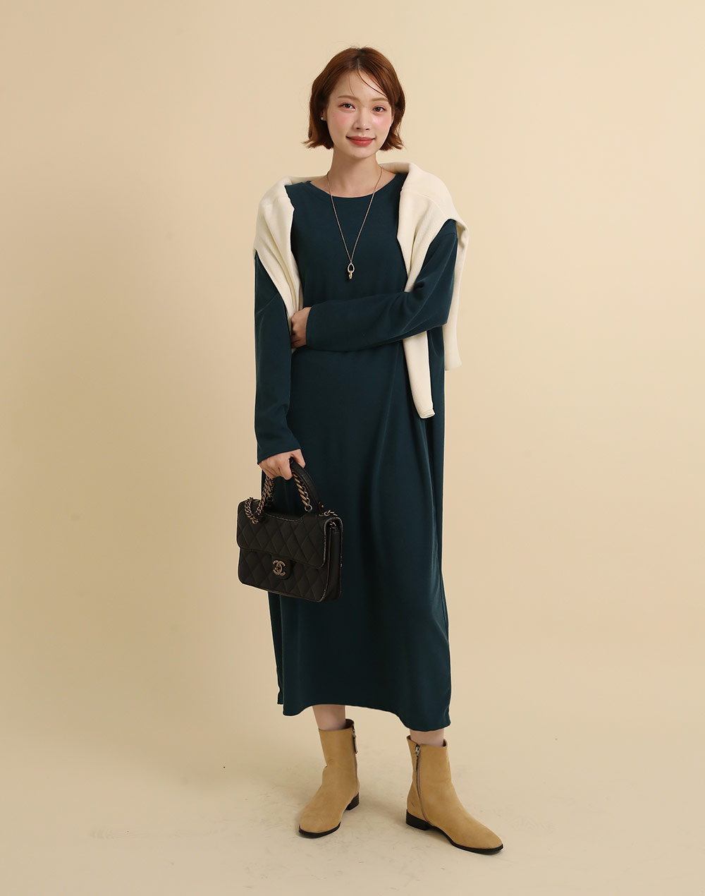 ボクシーTシャツロングワンピース | 詳細画像10