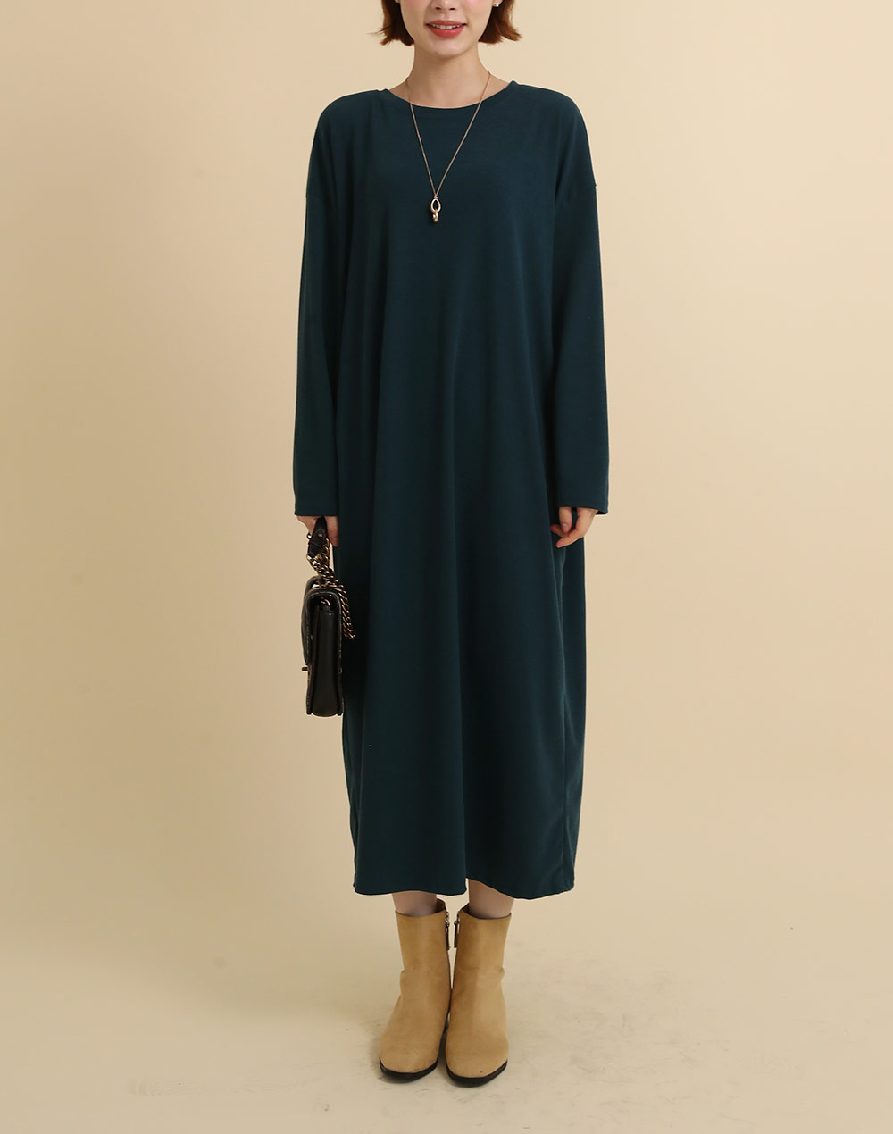 ボクシーTシャツロングワンピース | 詳細画像12