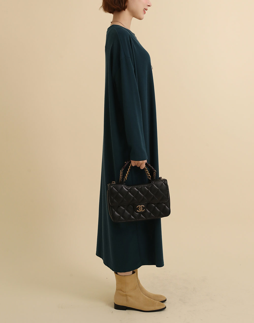 ボクシーTシャツロングワンピース | 詳細画像13