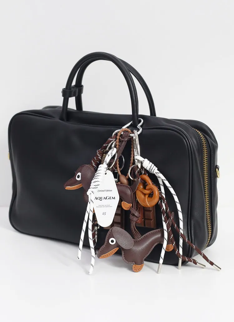 ダックスチョコレートキーリング | whosbag | 詳細画像1