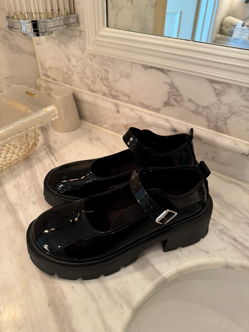 ヘブンリーゼリーSleek Jelly shoes メリージェーン / 2色 2TYPE厚底メリージェーンシューズ | レディースファッション通販