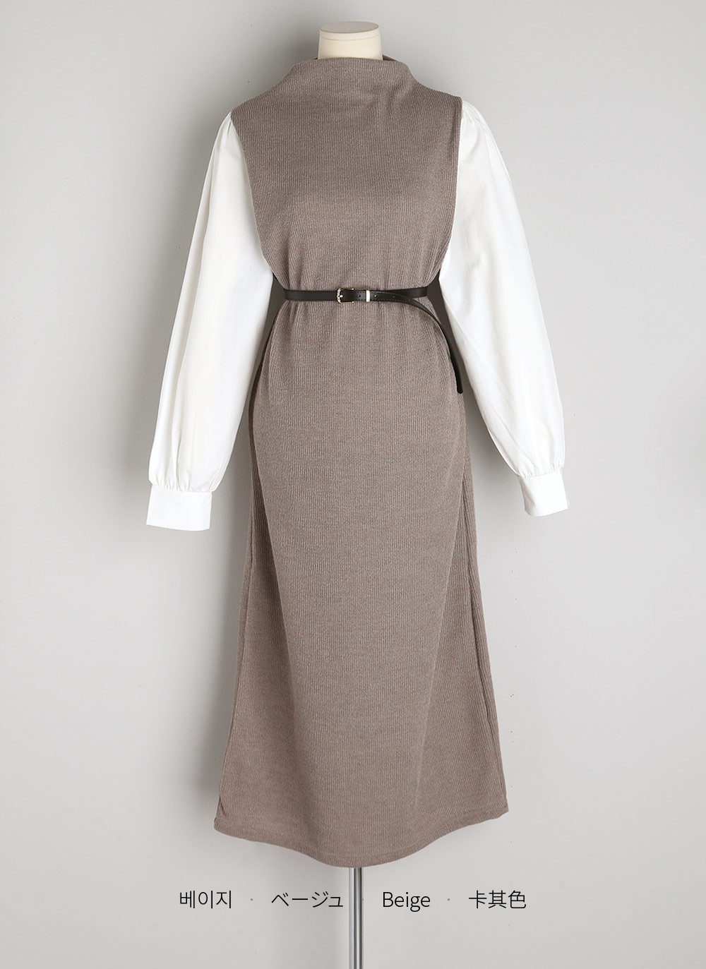 ベルト付ドッキングワンピース | 詳細画像15